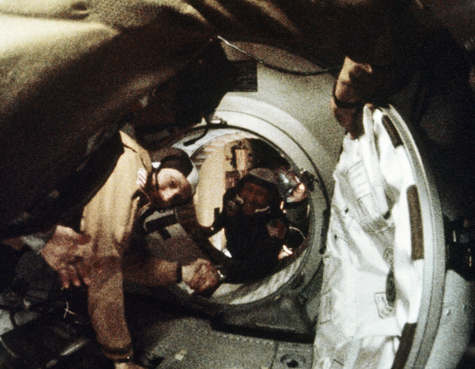 Alexey Leonov and Thomas Stafford